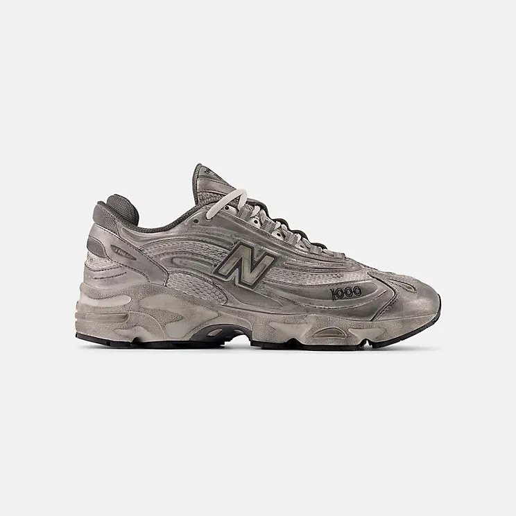 New Balance 1000 Silver Metallic Distressed (M1000G)