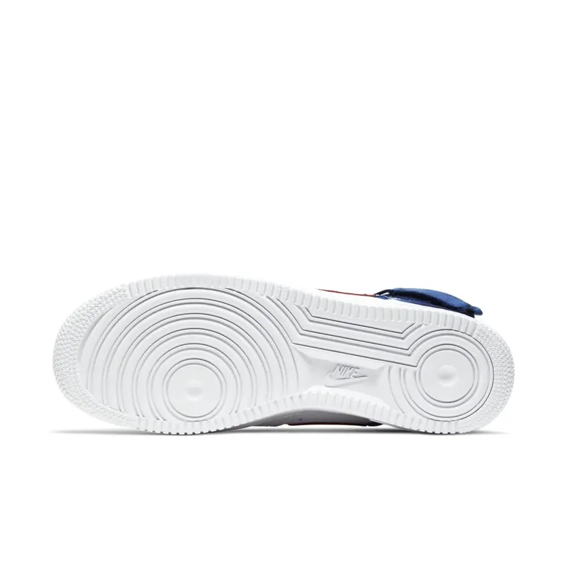 Nike Air Force 1 ’07 High Clippers White/Rush Blue/University Red (BQ4591-102)