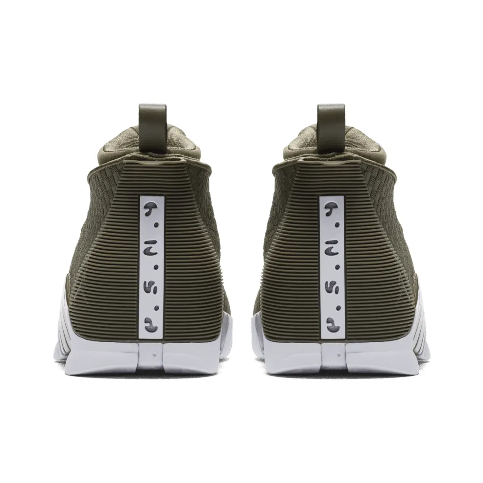 Jordan 15 Retro PSNY Olive Suede Friends and Family Medium Olive/Medium Olive-Sail-Medium Olive (AO2568 200)