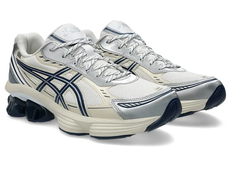 ASICS GEL-KINETIC FLUENT “White / Independence Blue” (1203A591-104)