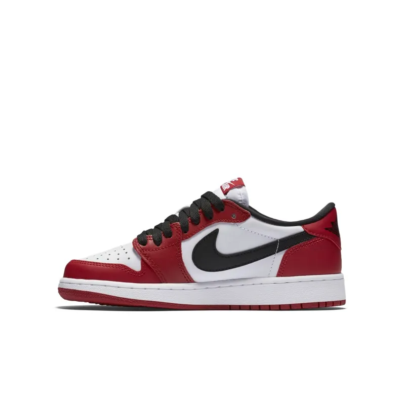 Jordan 1 Retro Low Chicago 2016 (GS) Varsity Red/Black-White (709999-600)