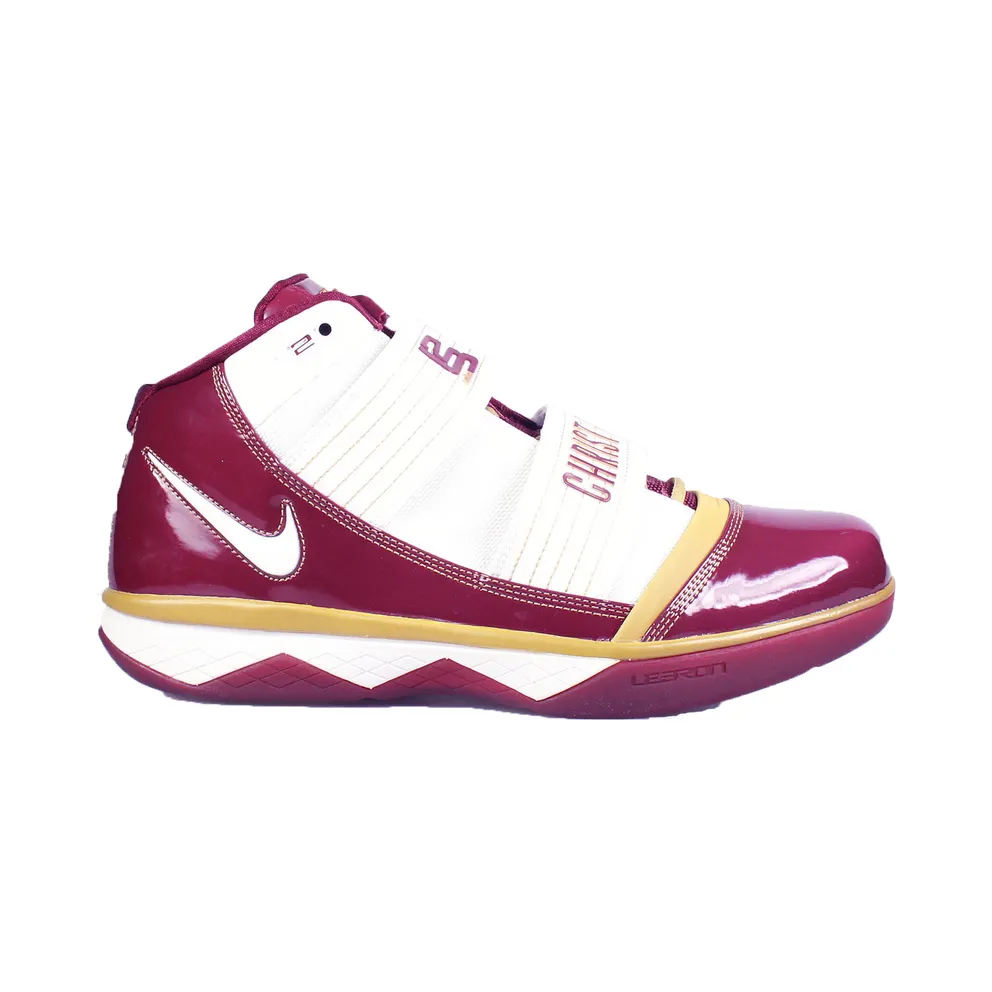 Nike Zoom Soldier III Christ the King Home White/Deep Maroon-Metallic Gold (384535-161)