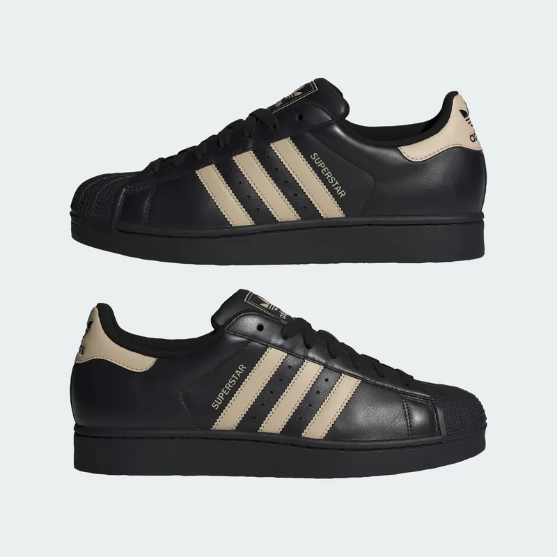 Adidas Superstar II Core Black / Stone Khaki / Core Black (IH4173)