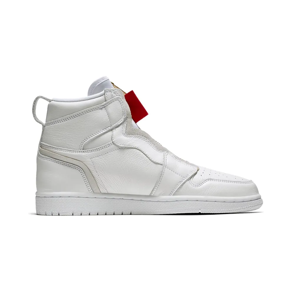 Jordan 1 Retro High Zip White (W) White/White-University Red (AQ3742-116)