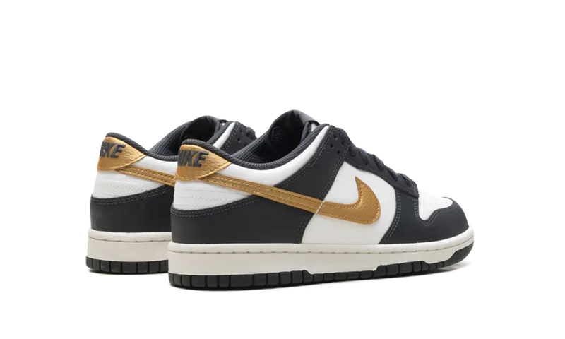Nike Dunk Low GS “Summit White Metallic Gold” (HV2533-100)