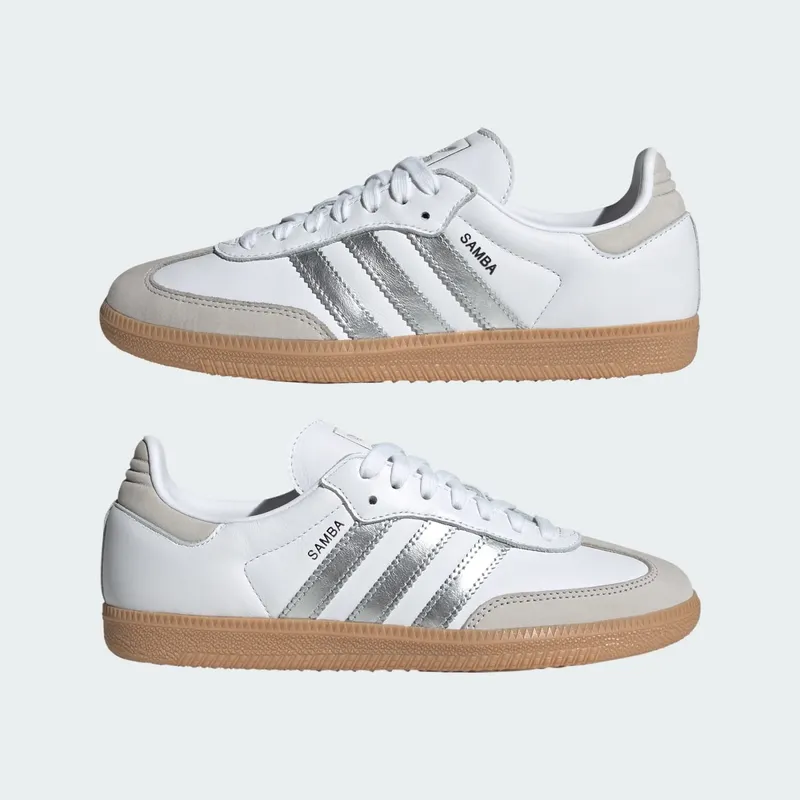 Adidas Samba OG Cloud White / Silver / Grey One (JI2725)