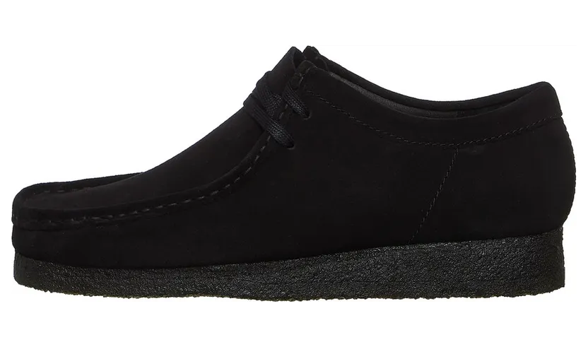 Clarks Originals Wallabee Black Suede (261555197)