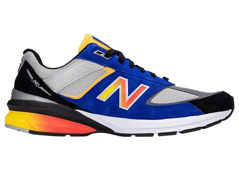 New Balance 990v5 MiUSA DTLR Villa Blue Grey Black (M990AM5)