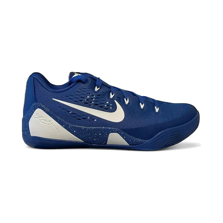 Nike Kobe 9 EM Low Protro Kentucky Wildcats PE Royal (HV57331814662)