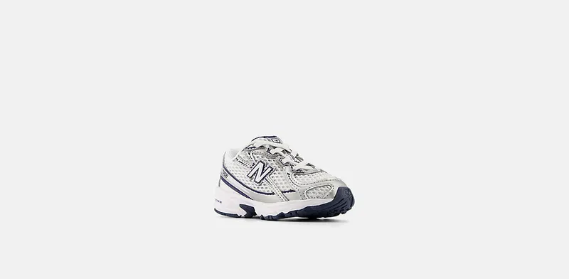New Balance 740 Bungee Lace White Navy Silver (IZ740WN)