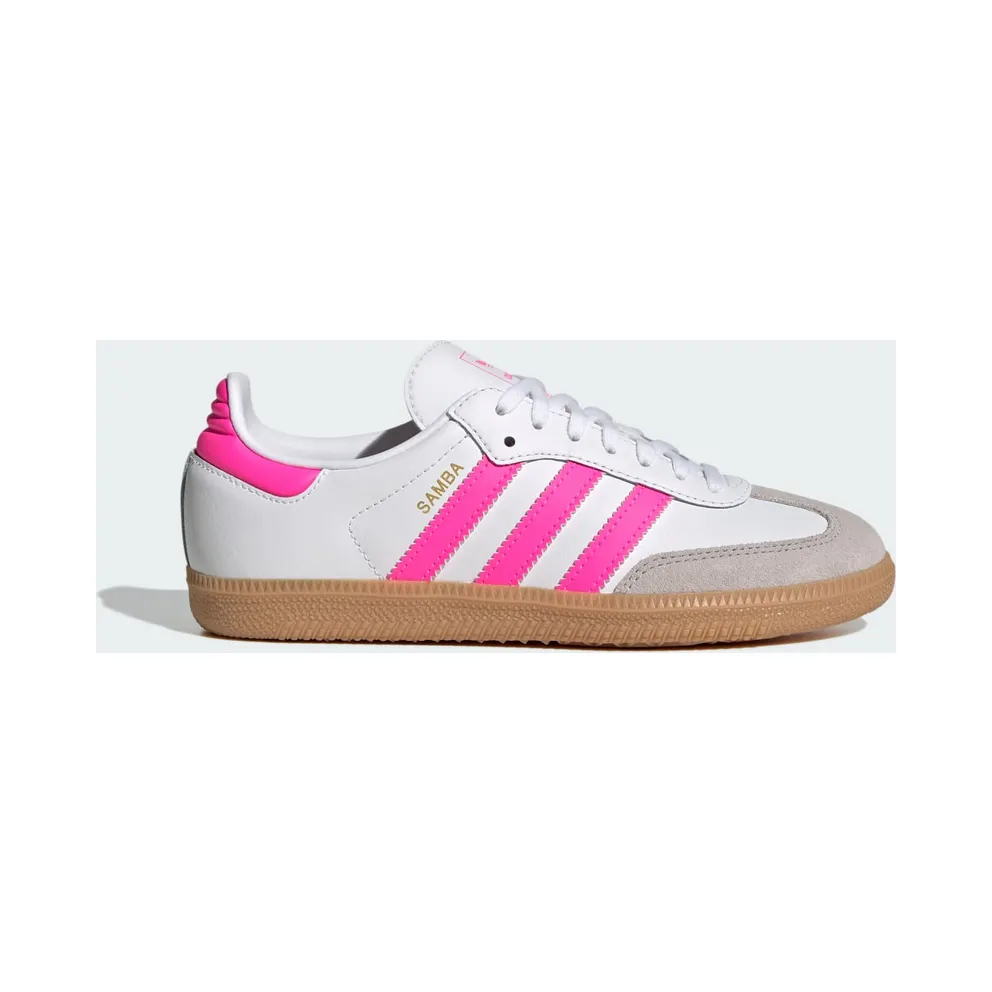Adidas Samba OG Kids Cloud White / Lucid Pink / Gum (JQ2831)