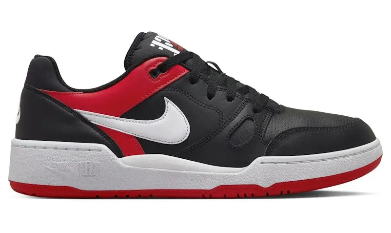 Nike Full Force Low Black University Red White (FB1362-003)