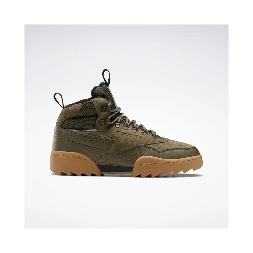 Reebok Exofit Hi Plus Ripple Army Green / Black / Reebok Rubber Gum-04 (FZ1220)