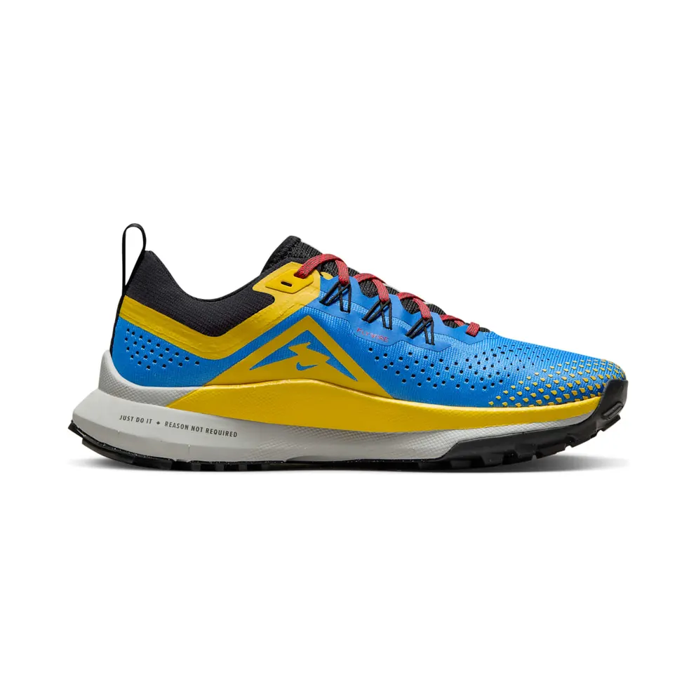 Nike React Pegasus Trail 4 Light Photo Blue Track Red Black Metallic Silver (DJ6159-401)