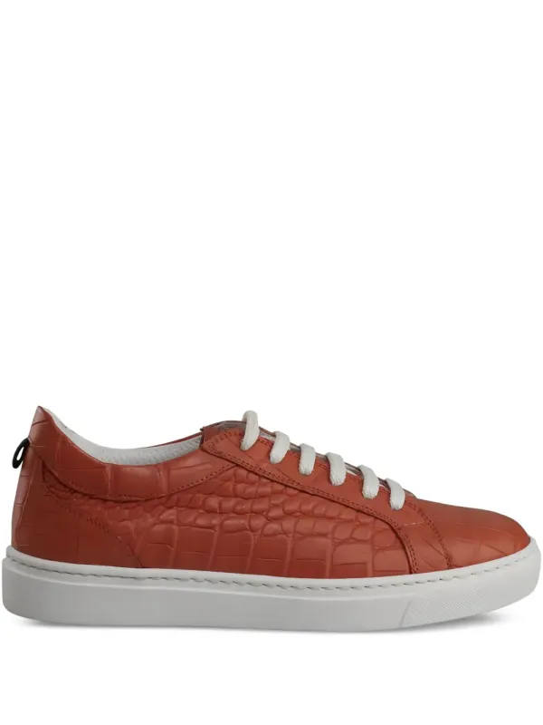 Kiton aus Leder – Orange (DSSBOXN0010202)