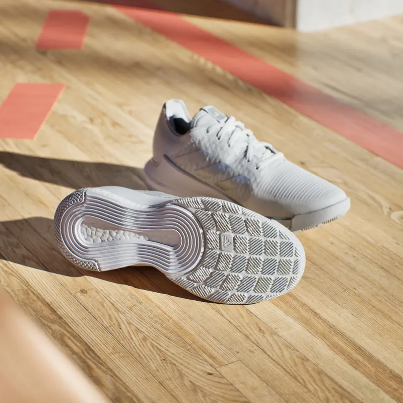 Adidas Crazyflight Volleyball Shoes Cloud White / Silver Metallic / Grey One (IG3970)