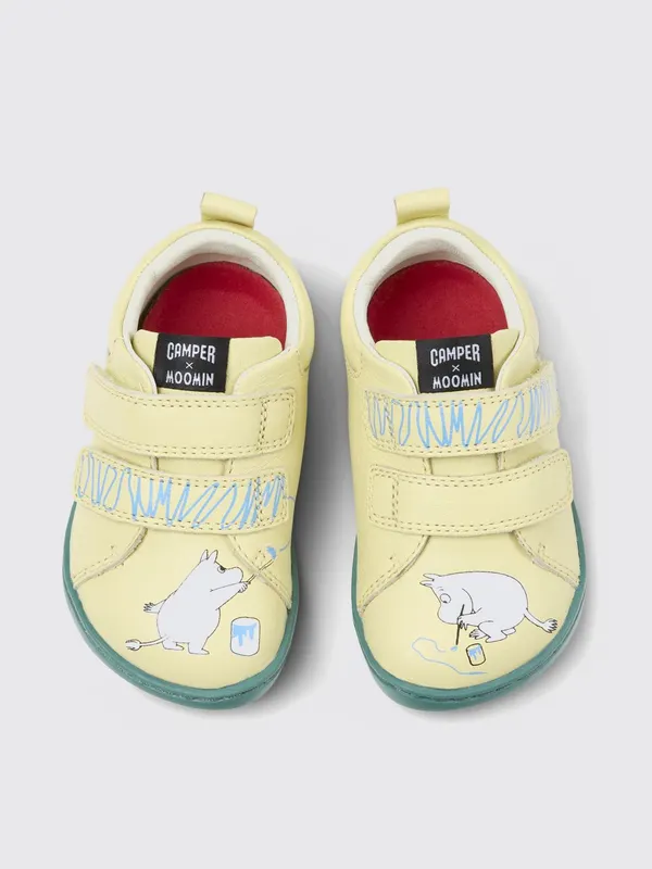 Camper Twins Moomin Leather Yellow (K800405-059TWINS0)