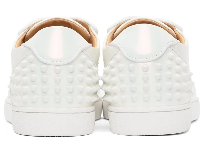 Christian Louboutin White Iridescent Seavaste 2 Orlato Sneakers (3210253) (4)