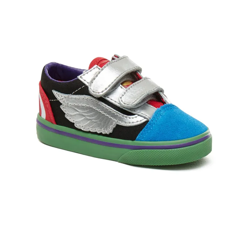 Vans Old Skool Velcro Marvel What The Avengers (TD) Multi-Color/Multi-Color (VA344KU3V)