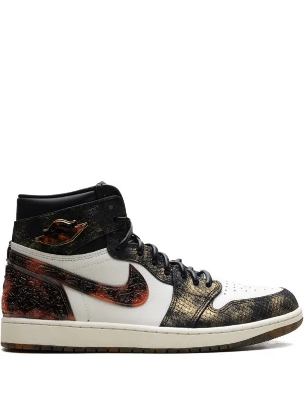Jordan 1 Retro High OG Year of the Snake Sneakers – Schwarz (IB3165)
