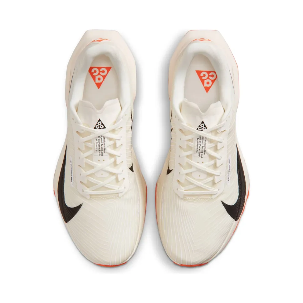 Nike ACG Ultrafly Trail-Racing “Sail / White / Safety Orange / Black” (HF5668-101)