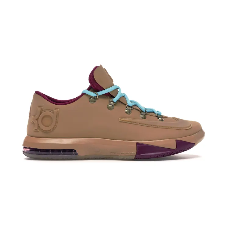 Nike KD VI EXT QS Gum Rubber Raspberry red (639046-900)
