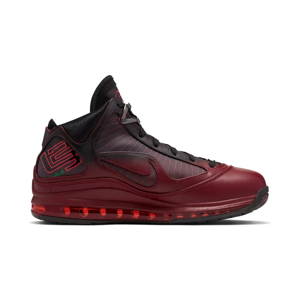 Nike LeBron 7 Christmas (2019) Team Red/Metallic Silver-Black-Hot Red (CU5133-600)