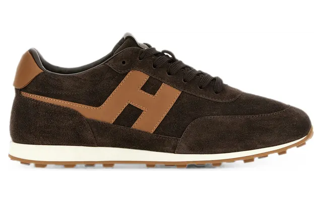 Hogan H699 Logo-patch “Brown/Brown” (HXM6990GA00U HO0FDK)