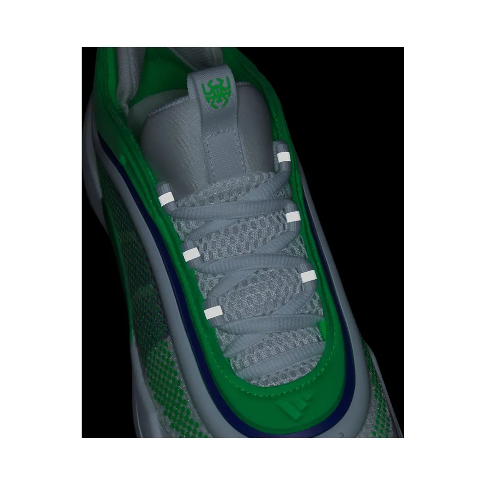 Adidas D.O.N. Issue 6 Cloud White / Screaming Green / Lucid Blue (JQ2249)