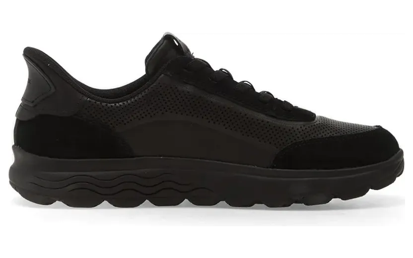 Geox Spherica geperforeerde sneakers – Zwart (U65MPC08522C9999)