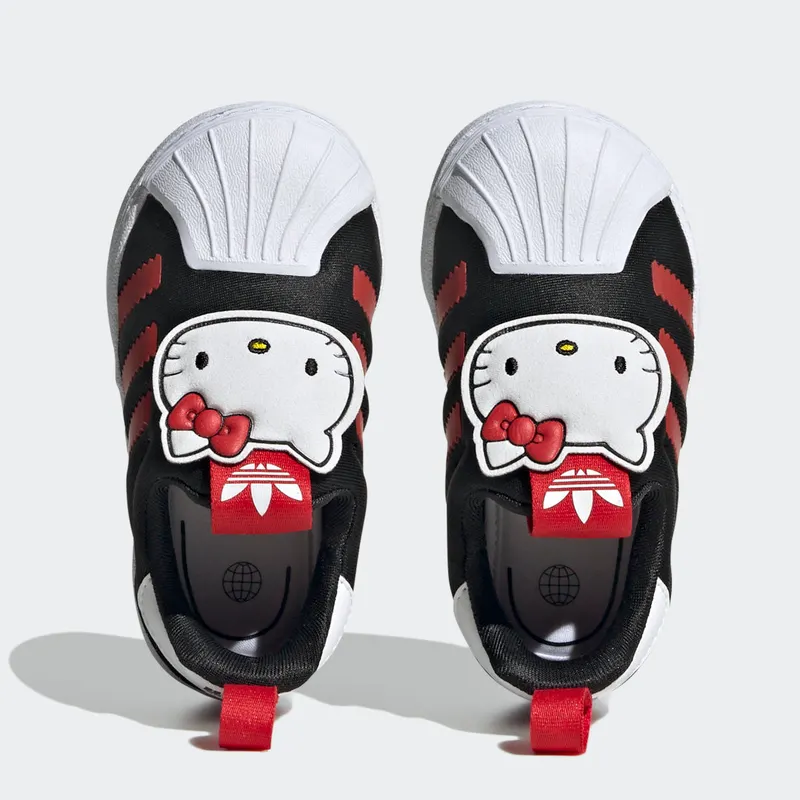 Adidas Superstar 360 Core Black / Vivid Red / Cloud White (HQ4091)