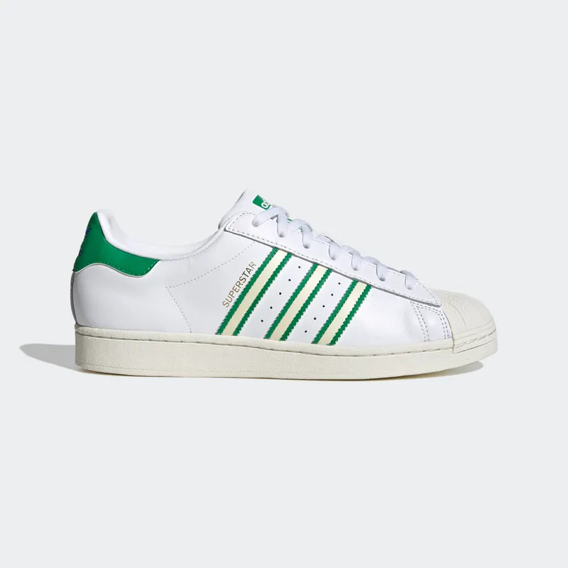 Adidas Superstar Cloud White / Off White / Green (GX9878)