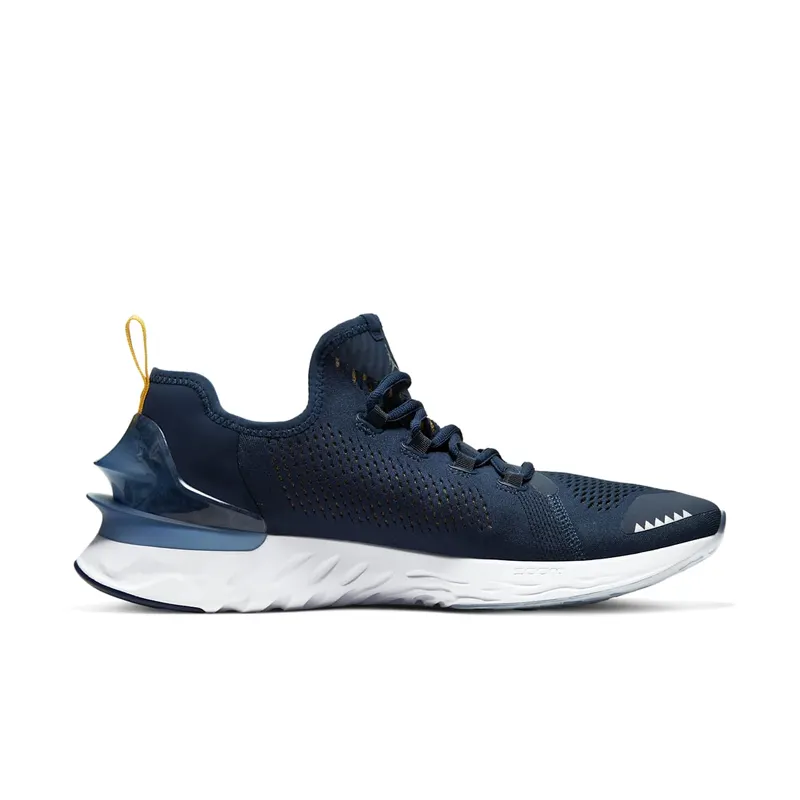 Jordan React Havoc Michigan College Navy/Metallic Silver-White-Amarillo (CJ6748-407)