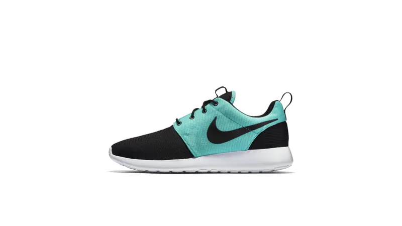 Nike Roshe Run Tiffany Black/Black-Light Retro-White (511881-025)