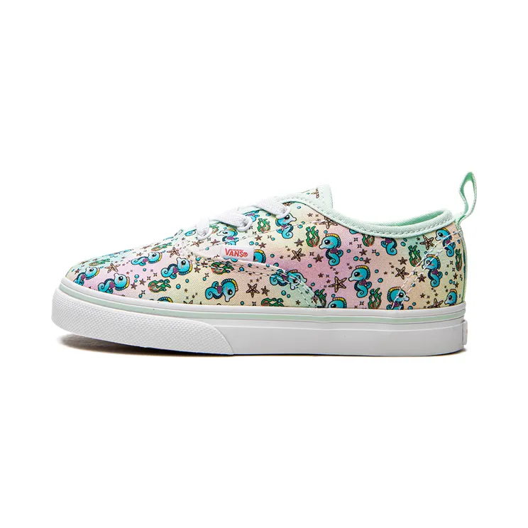 Vans Authentic Elastic Lace TD “Rainbow Seahorse” (VN0A4BUYZQP)
