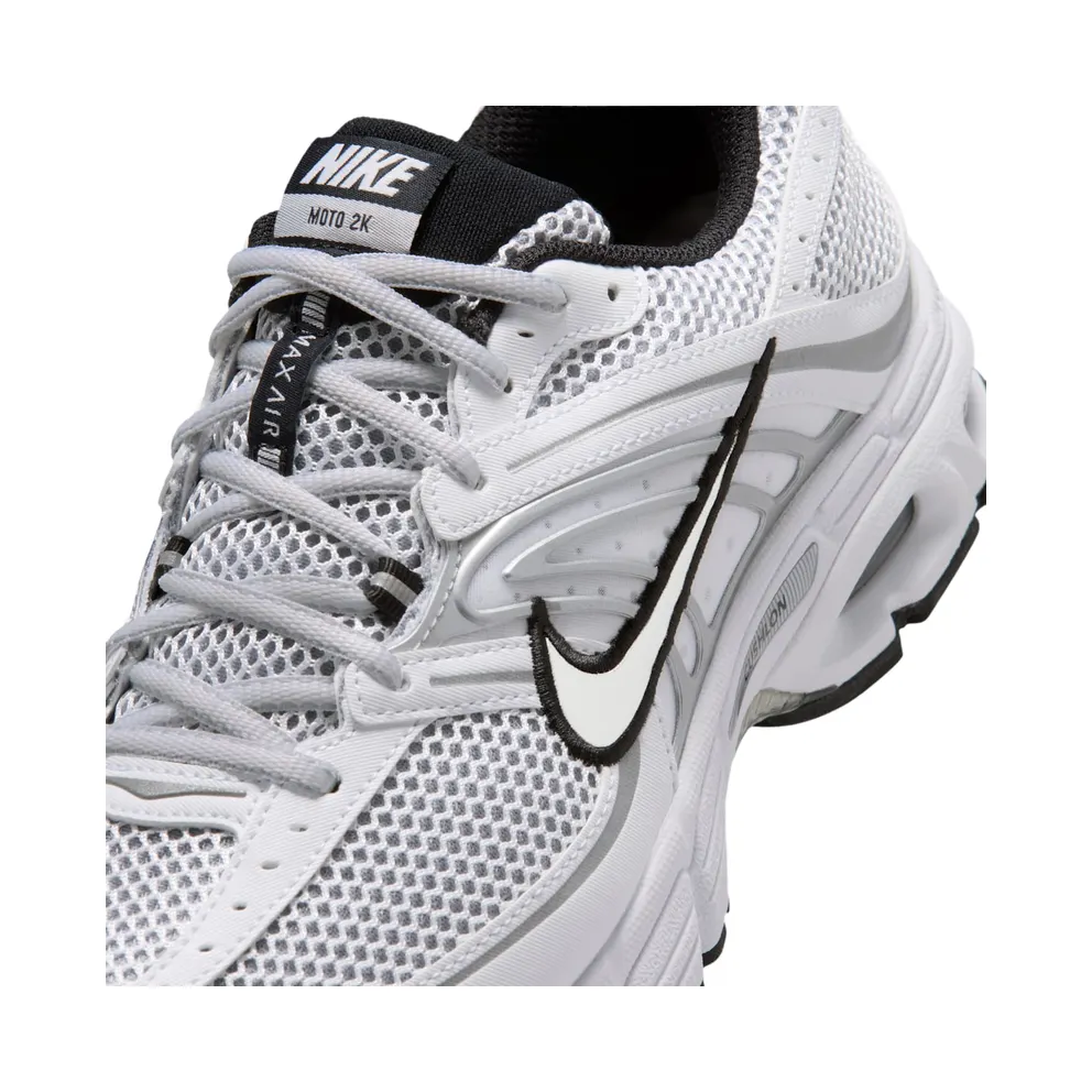 Nike Air Max Moto 2K “White / Black / Wolf Grey / Metallic Silver” (IR1476-100)