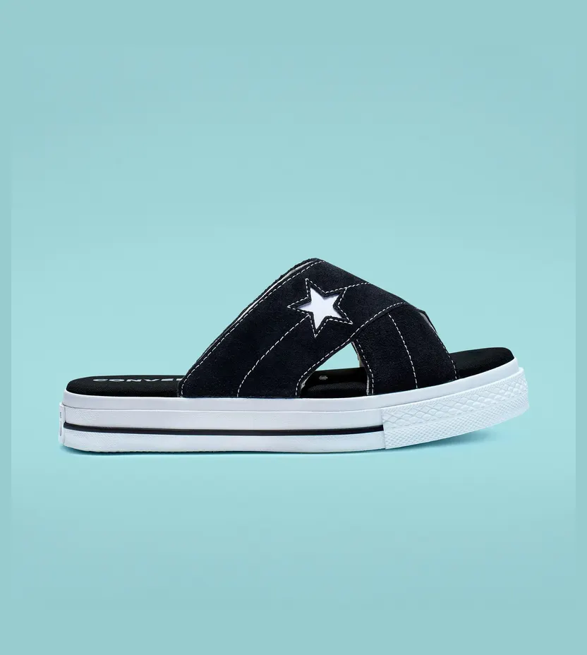 Converse One Star Sandalism Instapper Black/egret/white (564143C)