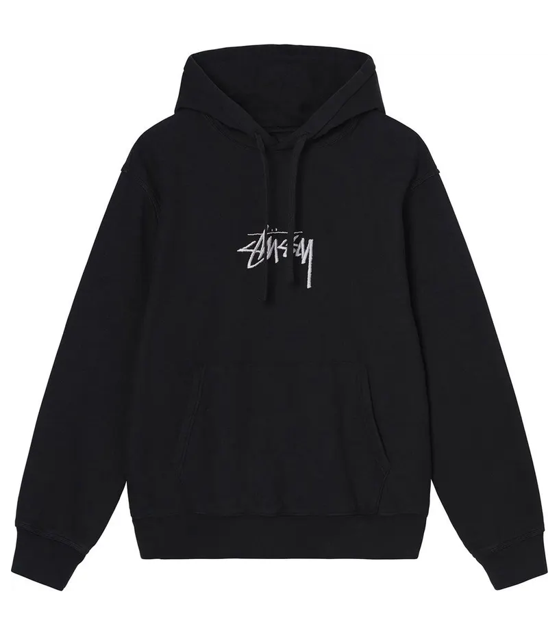 Stüssy Basic Applique Hoodie (118473-0001)