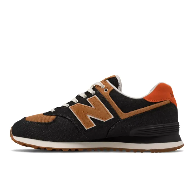 New Balance 574 Black Denim Workwear (ML574DB2)