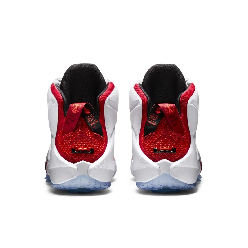 Nike LeBron 12 Heart of a Lion Red/White-Crimson-Black (684593-601)