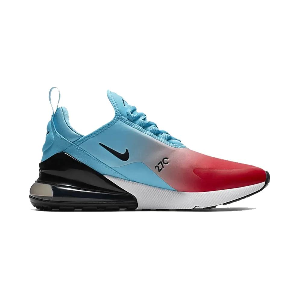 Nike Air Max 270 Firecracker Blue Fury/White-University Red-Black (CJ0767-400)