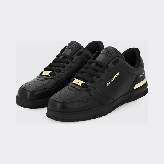 Plein Sport Viper II Leather Sneakers Philipp Plein Black (SAESUSC0738STE003N0294)