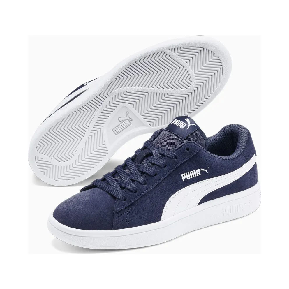 Puma Smash v2 Suede Jr Blue/White (36517602)