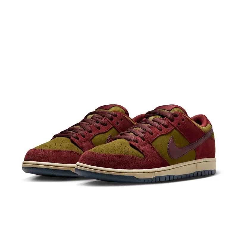 Nike SB Dunk Low “Burgundy Crush / Olive Flak” (HQ1625-600)