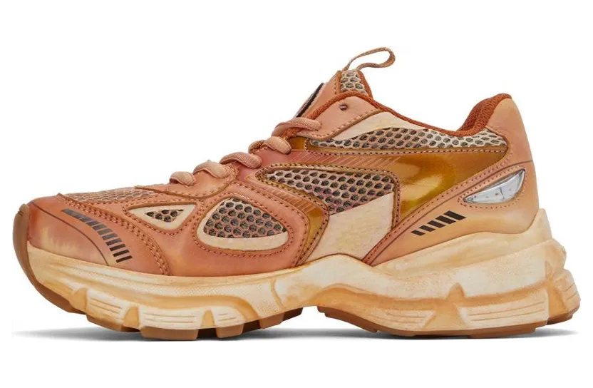 Axel Arigato Orange Marathon Dip-Dye Sneakers (93163) (3)