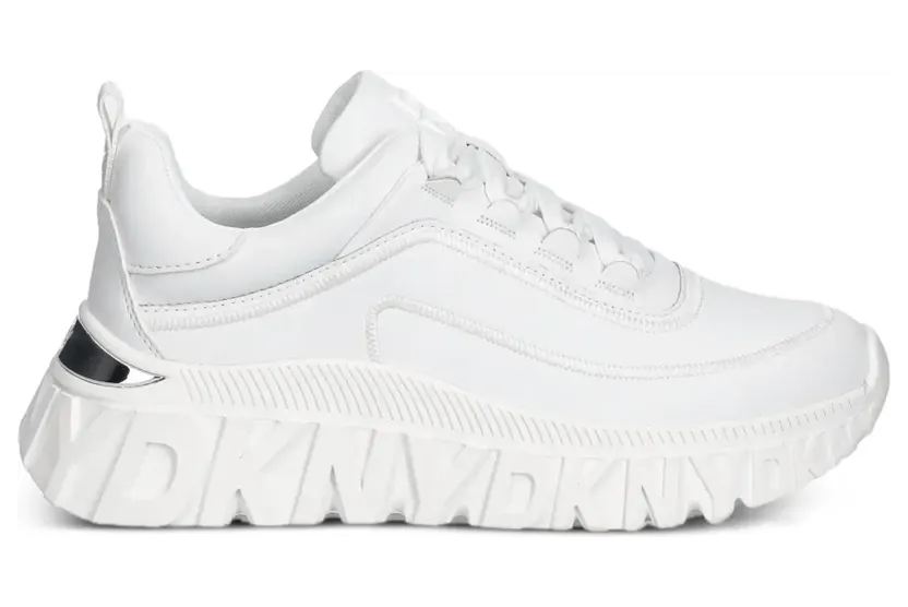 DKNY Sneakers met logo-reliëf – Wit (K1522639)