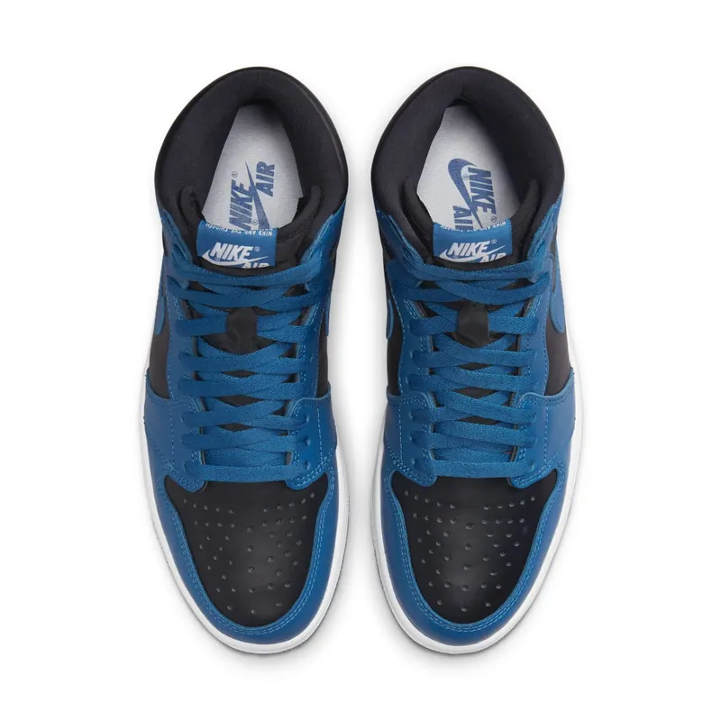 Jordan 1 Retro High OG Dark Marina Blue (GS) (555088-404)