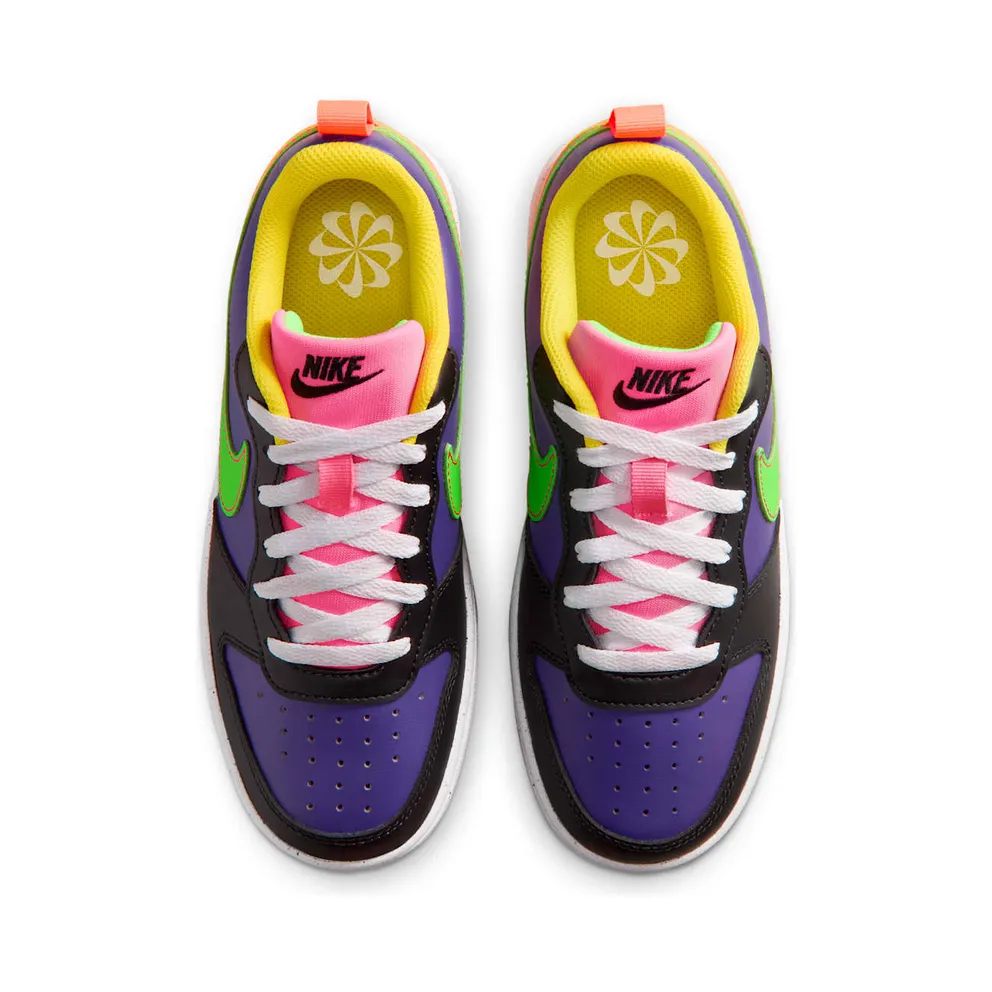 Nike Court Borough Low Recraft Court Purple Pink Green Strike (DV5456-502)