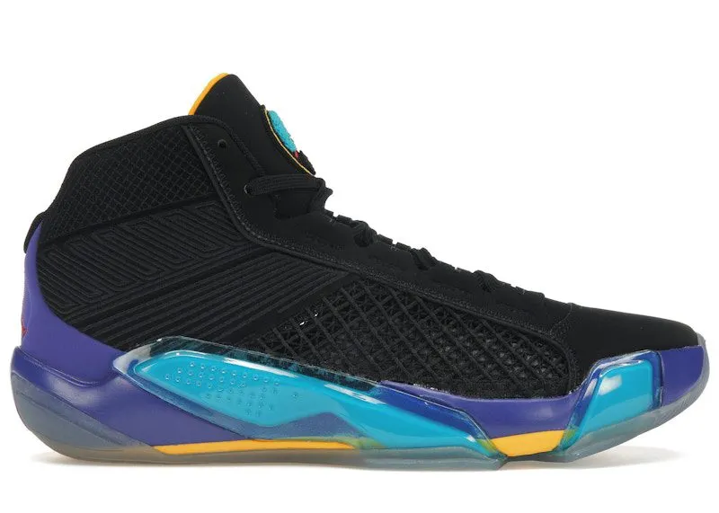 Jordan 38 Aqua (Clear Sole) (DZ3356-001)