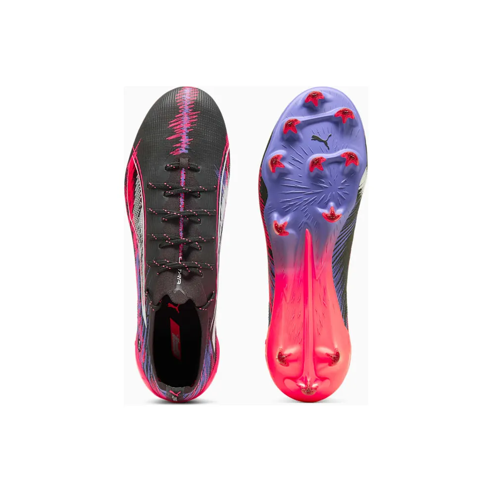 Puma Ultra 5 Ultimate F1 FG “Black/Pink/Purple” (108066-01)